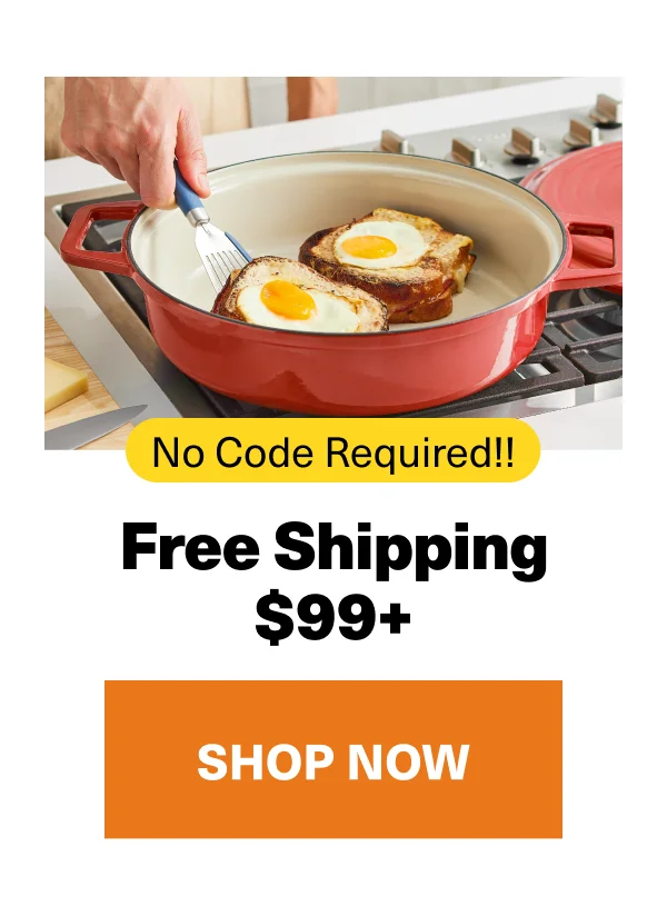 Free shipping on orders over $99 no code required