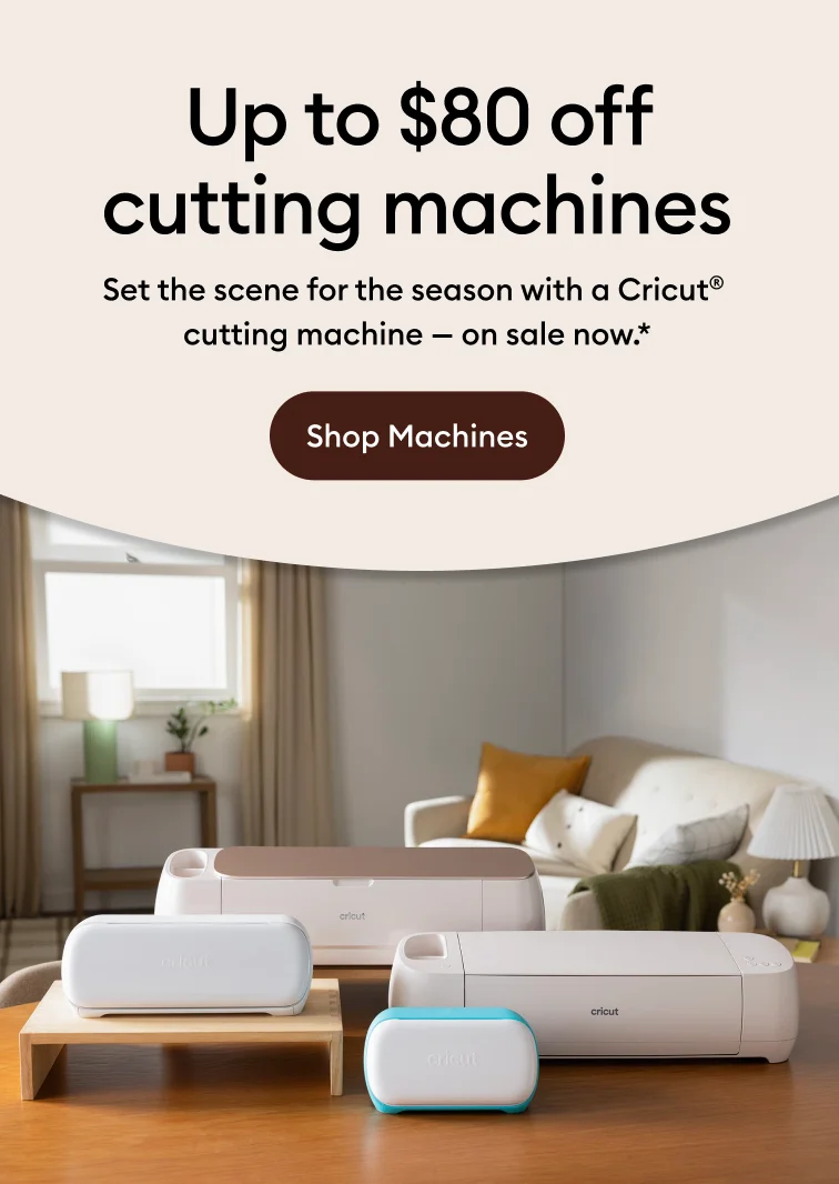 up to $80 off Machines.