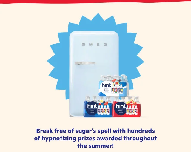 Break free of sugar's spell with hundreds of hypnotizing prizes awarded throughout the summer!