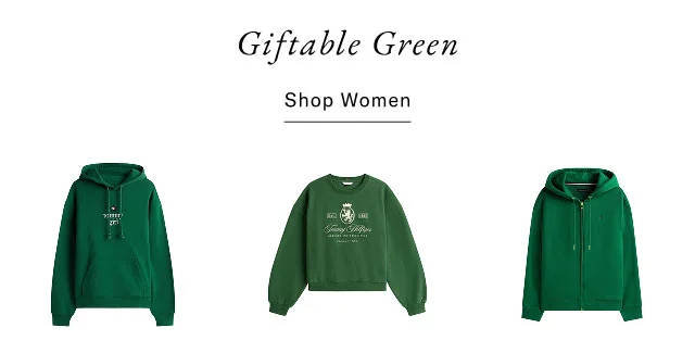 Giftable green                                            Shop women