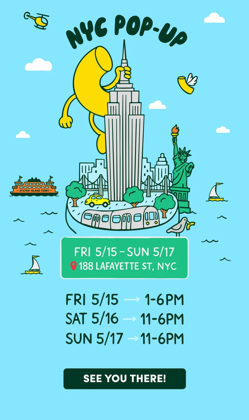 NYC Pop-Up!