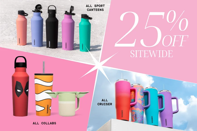 25% off sitewide!