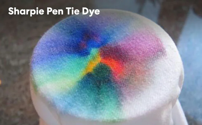 Sharpie Pen Tie Dye