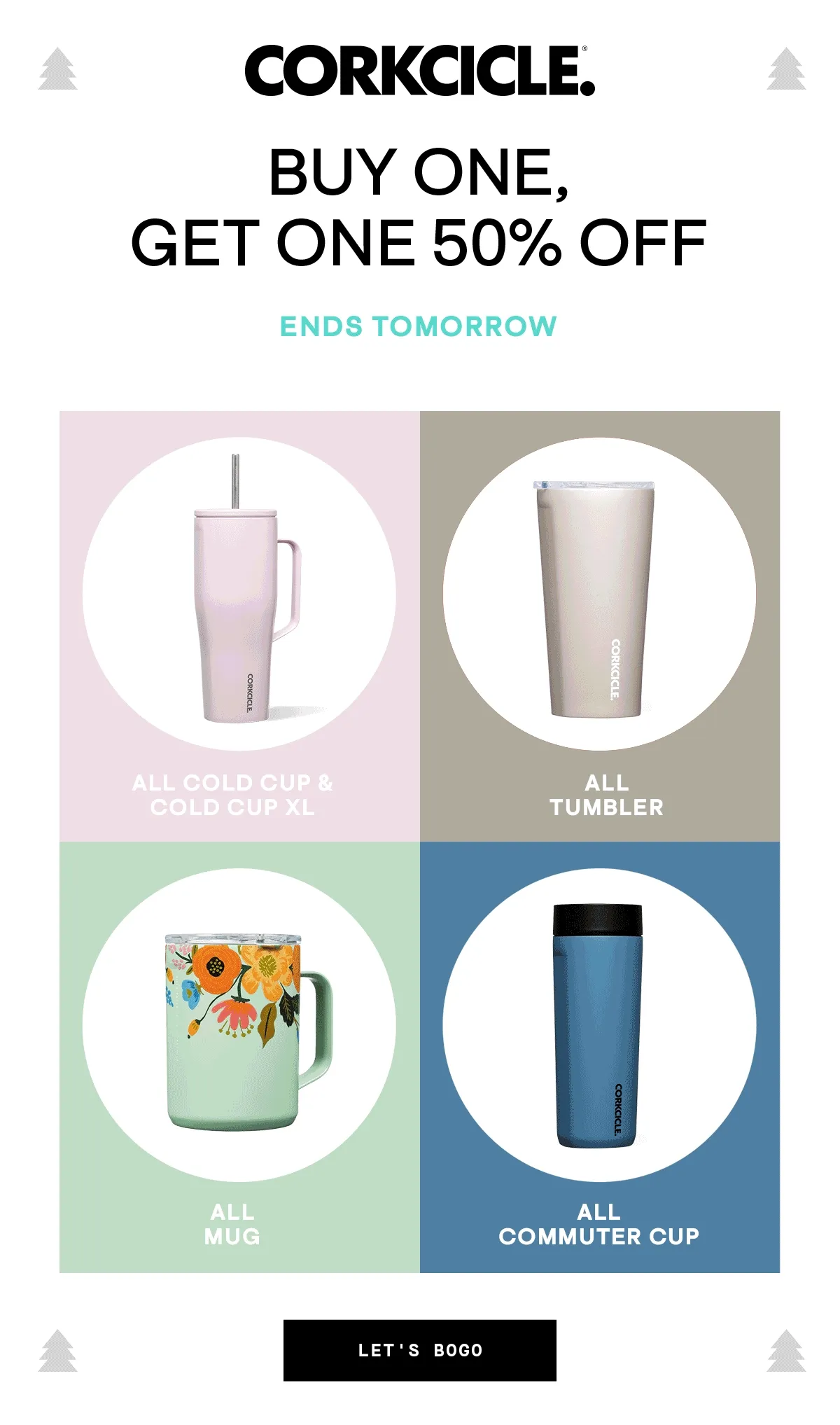 Buy One, Get One 50% Off select products!