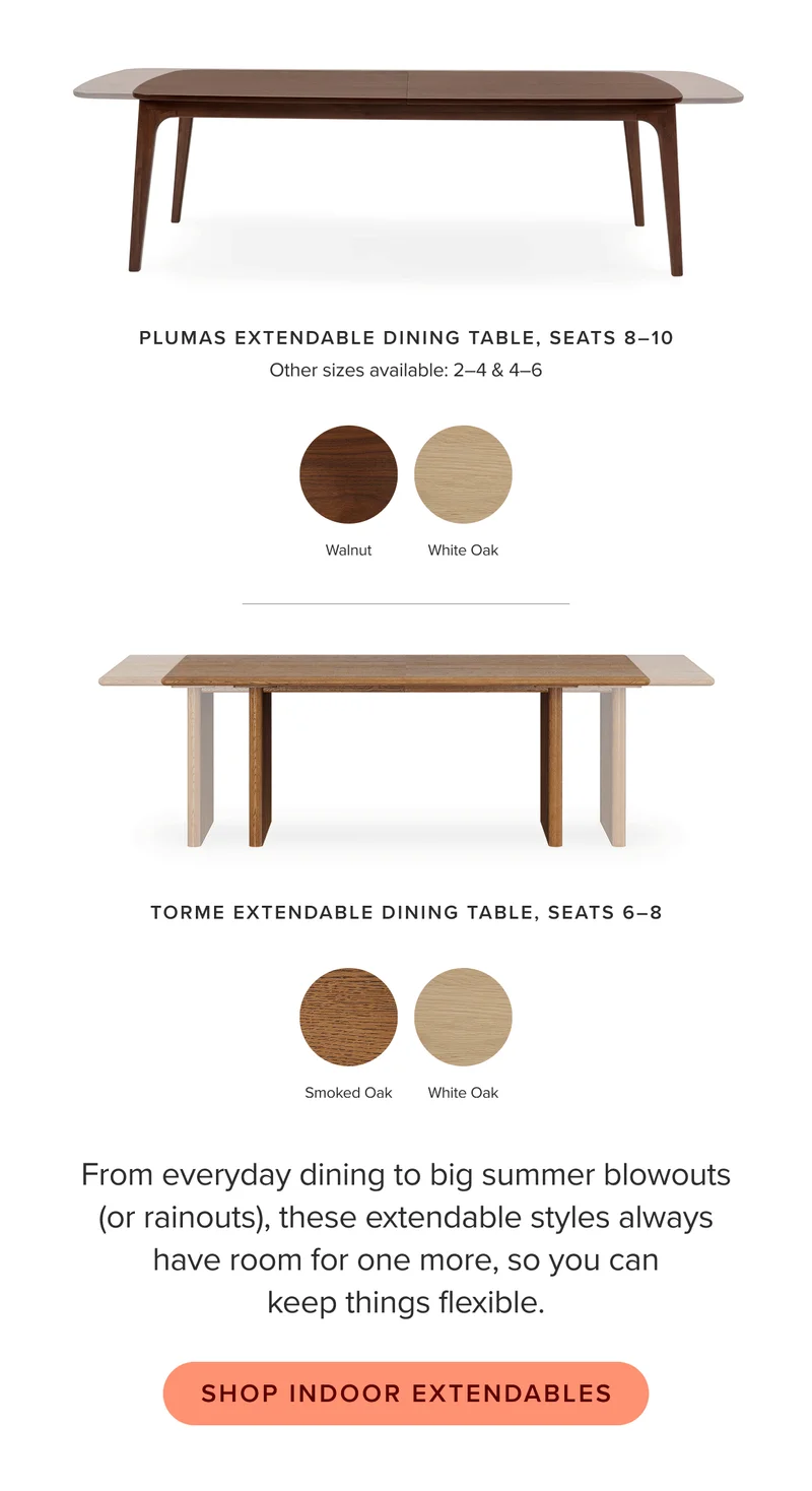 Shop indoor extendables.