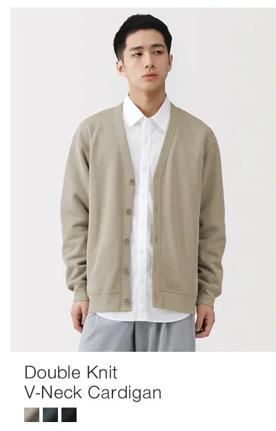 Shop Double Knit V-Neck Cardigan