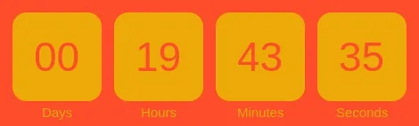 Timer from emailcountdowntimer.com