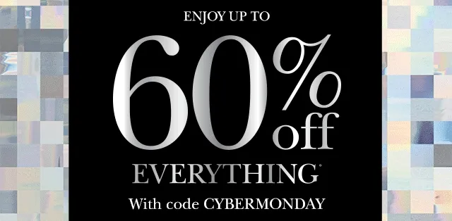 ENJOY UP TO 60% OFF EVERYTHING* With code discount code