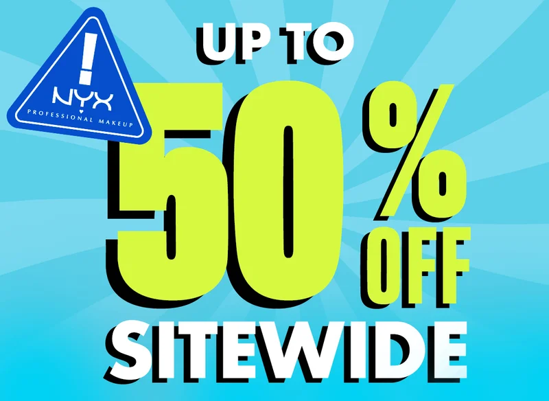 SHOP UP TO 50% OFF SITEWIDE