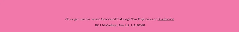Manage Preferences
