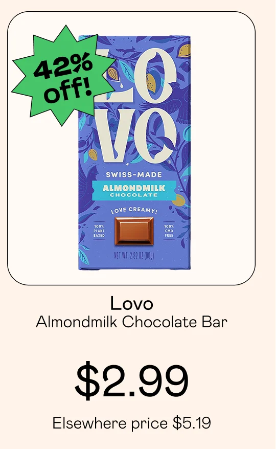 Lovo Almondmilk Chocolate Bar