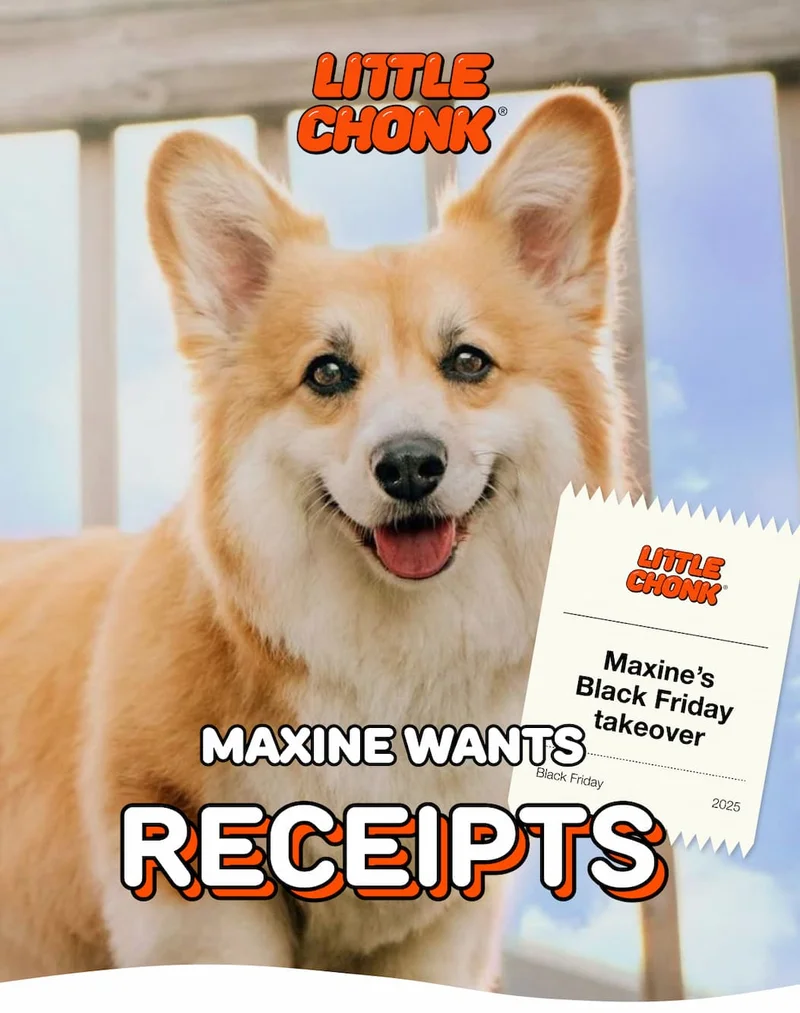 MAXINE WANTS RECEIPTS