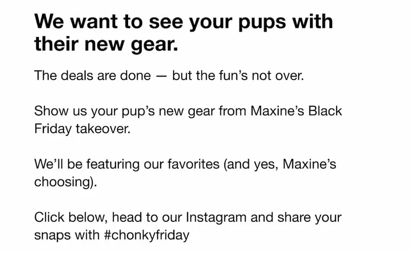 We want to see your pups with their new gear.
