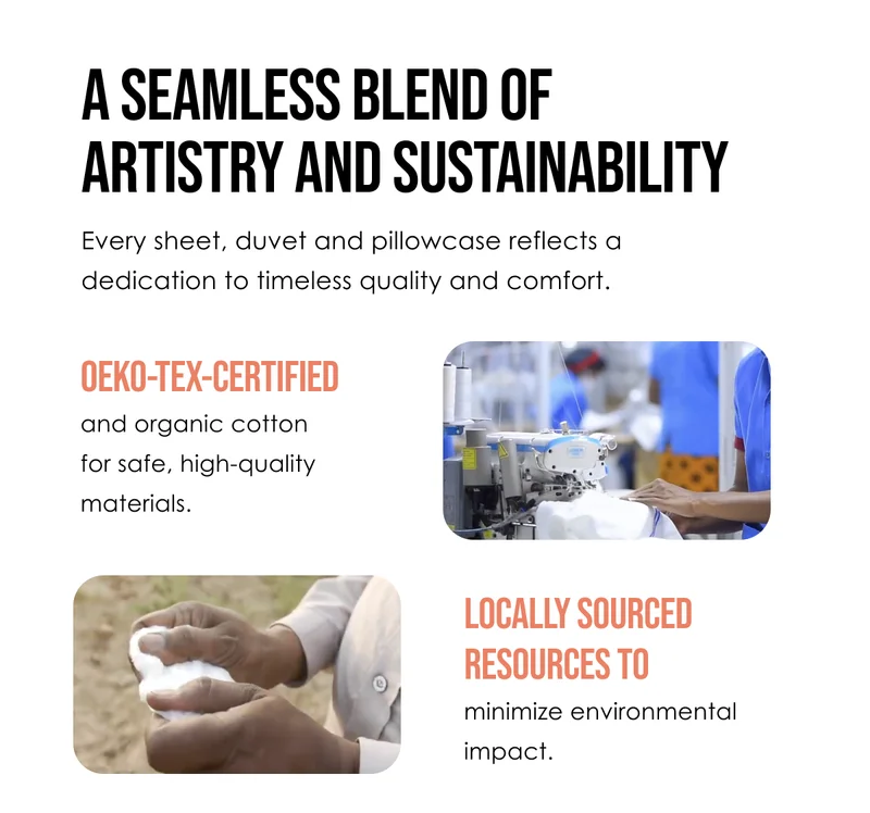 A seamless blend of artistry and sustainability