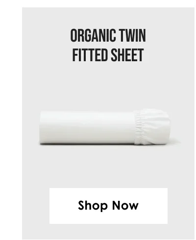 Organic Twin Fitted Sheet