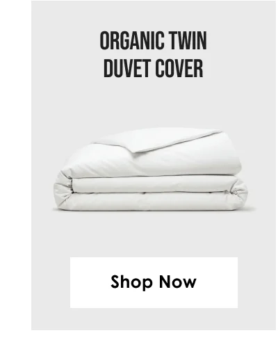 Organic Twin Duvet Cover