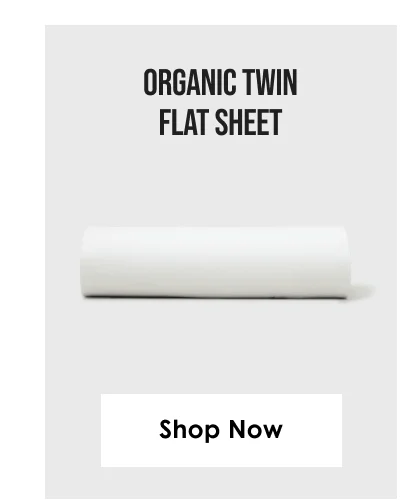 Organic Twin Flat Sheet