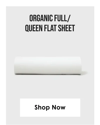 Organic Full/Queen Flat Sheet