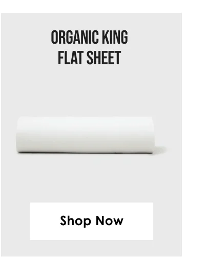 Organic King Flat Sheet
