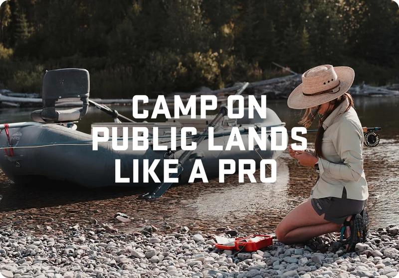 CAMP ON PUBLIC LANDS LIKE A PRO