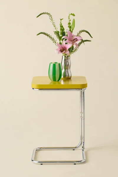 Boden Chrome C-Side Table