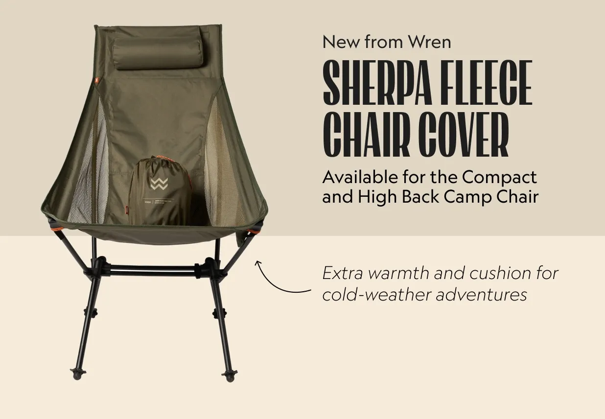 Sherpa Fleece Chair Cover