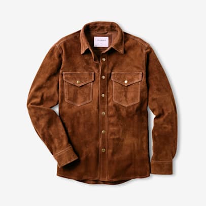 Suede CPO Overshirt