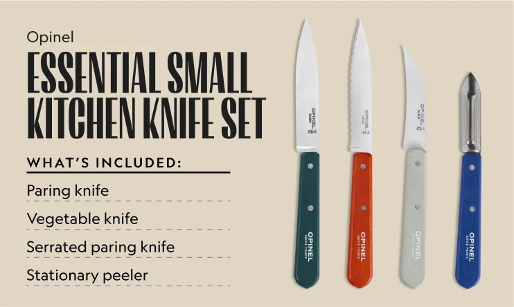 Essential Small Kitchen Knife Set