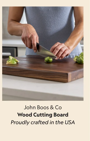 Edge Grain Wood Cutting Board
