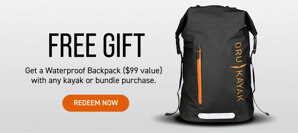 New Deal of the Week: Free Waterproof Backpack with any Kayak or Bundle Purchase New Deal of the Week: Free Waterproof Backpack with any Kayak or Bundle Purchase