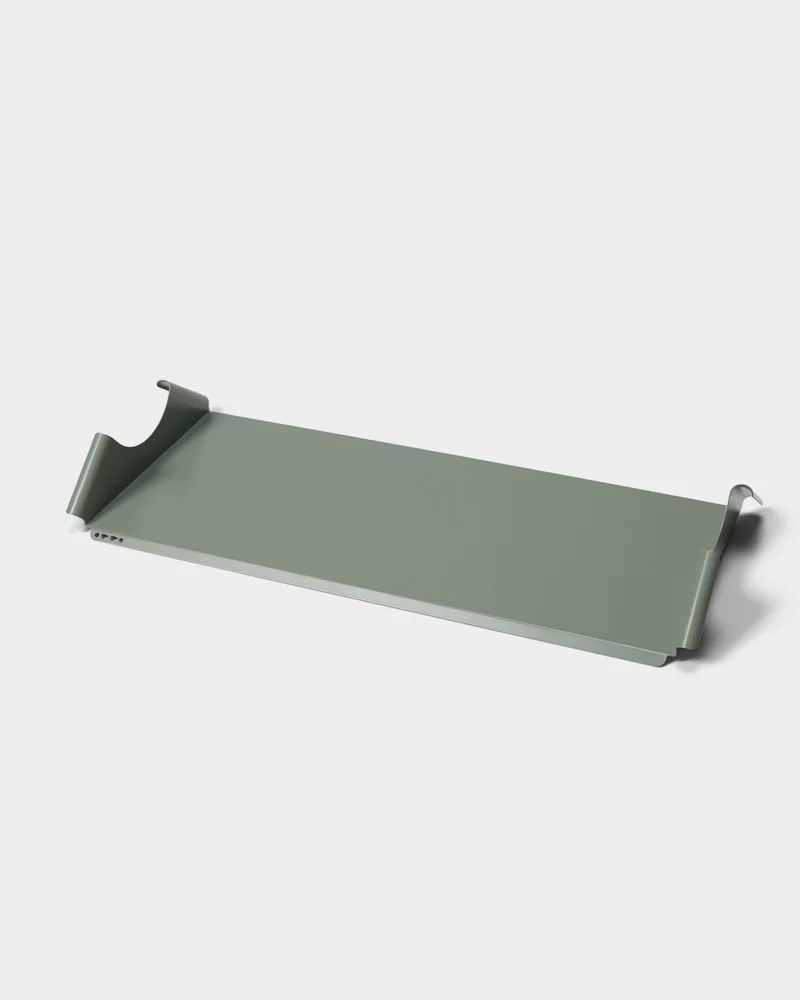 Image of Moon Tray Shelf - Mossy Green