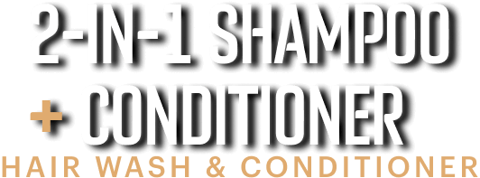 2-in-1 Shampoo + Conditioner