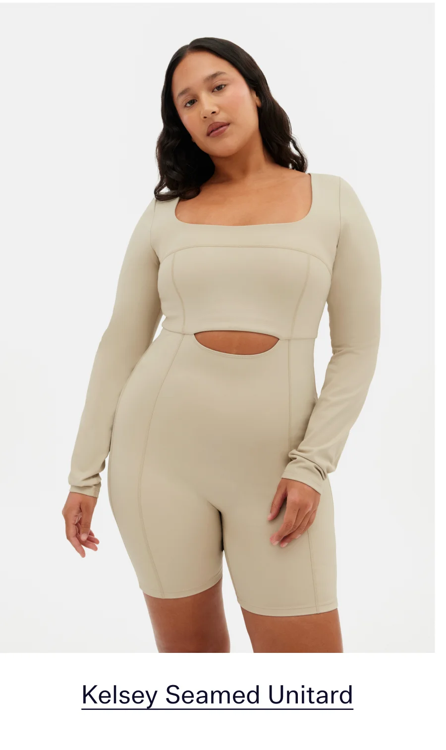 Kelsey Seamed Unitard