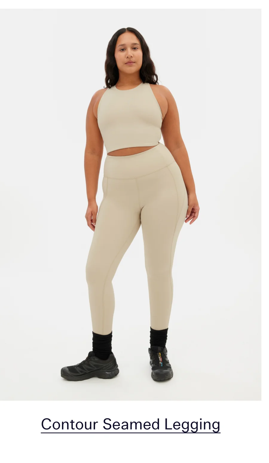 Contour Seamed Legging