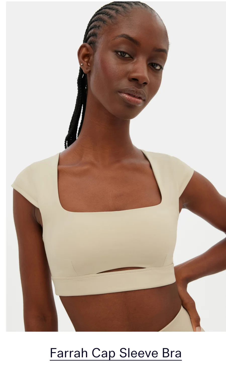 Farrah Cap Sleeve Bra