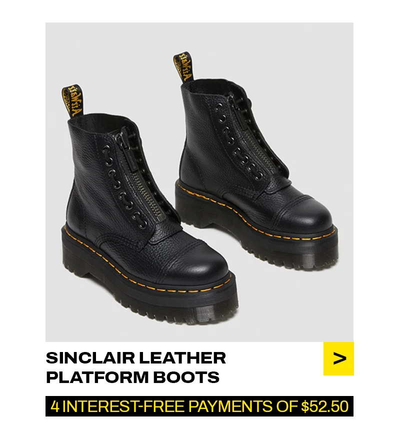 Sinclair Leather Platform Boots