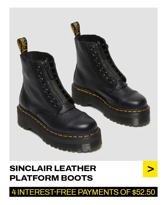Sinclair Leather Platform Boots
