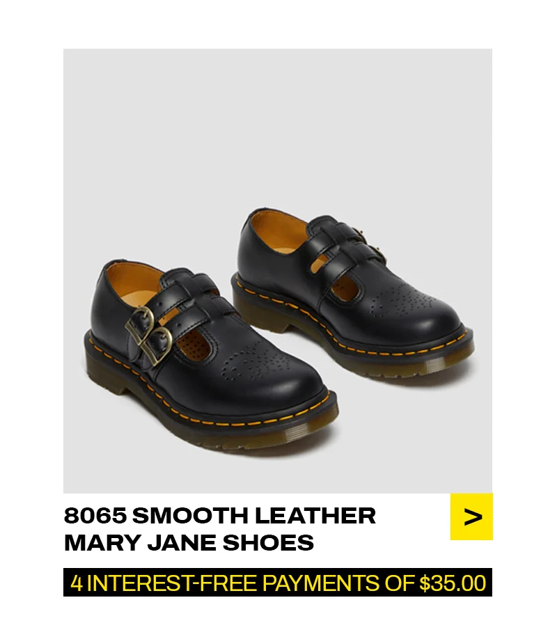 8065 Smooth Leather Mary Jane Shoes