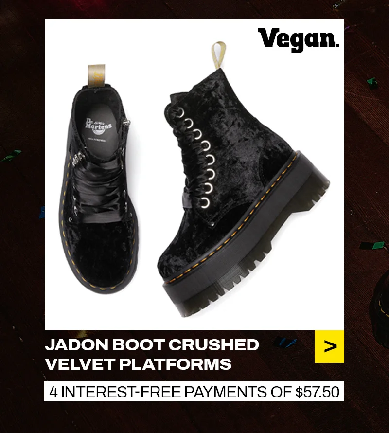 Jadon Boot Crushed Velvet Platforms