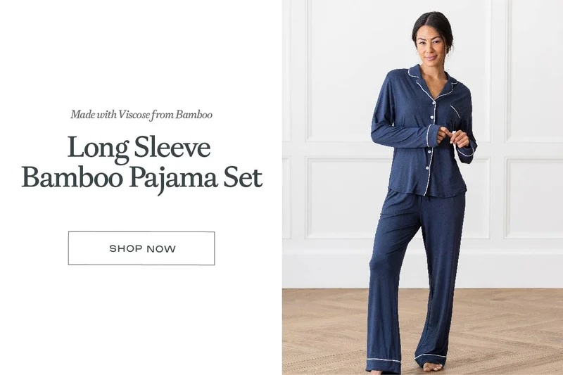 Long Sleeve Bamboo Pajama Set - Shop now