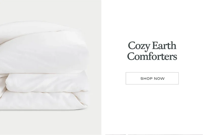Cozy Earth comforters - shop now!