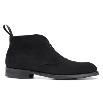 Jackie III R Chukka Boot in Black Suede