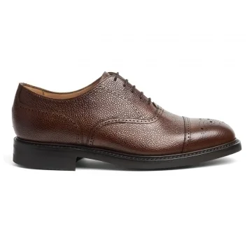 Kelmarsh R Oxford Semi Brogue in Chestnut Grain