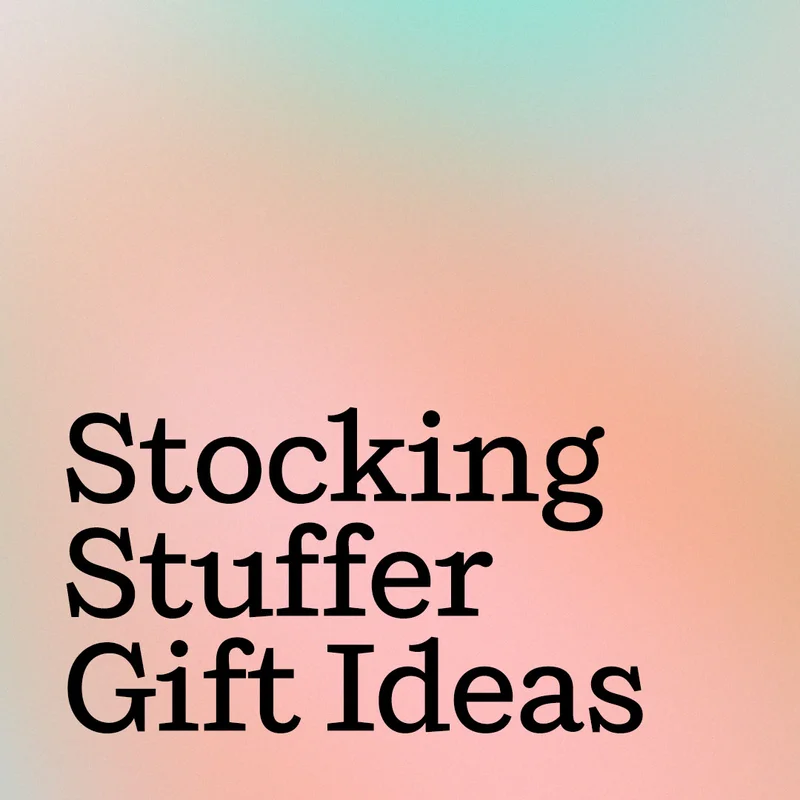 Stocking Stuffer Gift Ideas