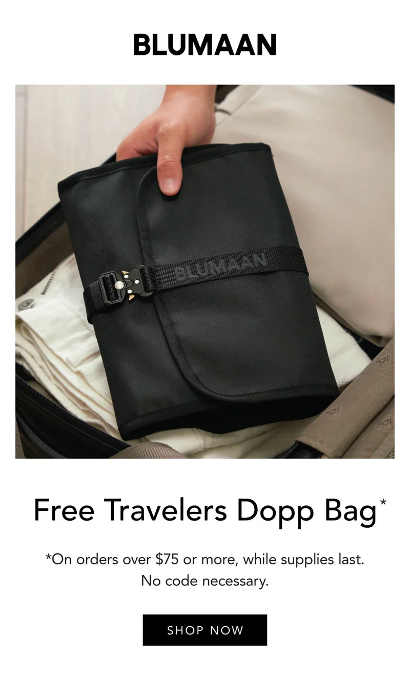 Free Travelers Dopp Bag