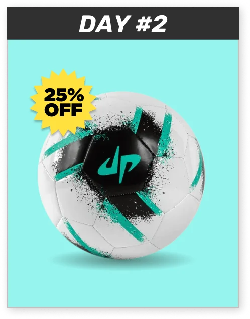 DAY 2: 25% Off Dude Perfect Official Soccer Ball