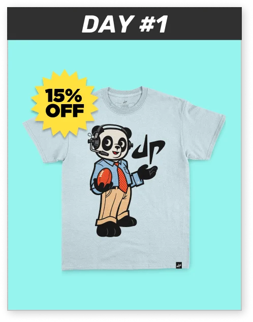 DAY 1: 15% Off John Panda Tee