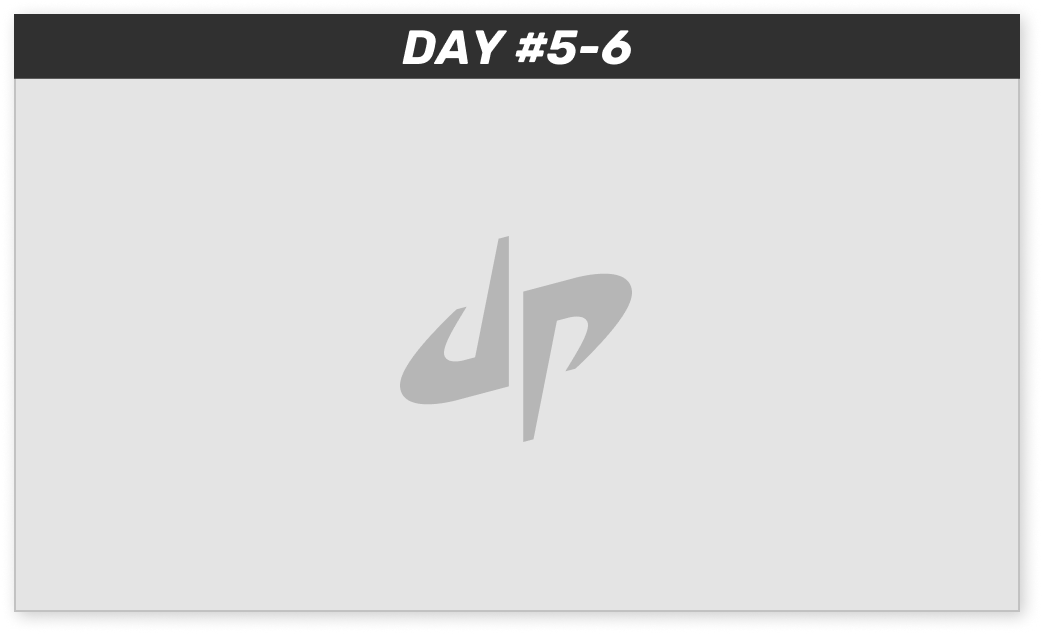 DAY 5-6: ???