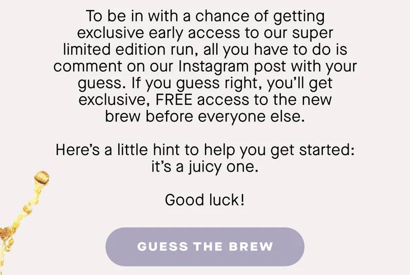 Guess the brew