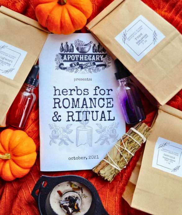 Romance and Ritual Apothecary At Home